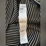 Topshop Black & White Striped Mini Skirt Photo 6