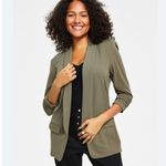Bar III Olive Green 3/4 Sleeve Blazer 3X Photo 1