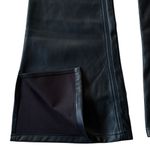 Free People NWT  Level Up Vegan Leather Slim Flare Pants Black Size 31 Retail $98 Photo 7