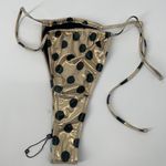 Bec & Bridge NEW  AUSTRALIAN MADE GOLD BLACK POLKA PARTY BOTTOM Bikini Photo 7