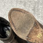 Circle G  Corral Fringe Ankle Boots Womens 6 Distressed Leather Western Booties Photo 12