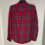 Hollister  Red and Black Tartan Plaid Shirt Photo 2