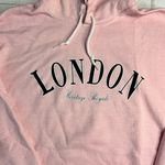 Urban Outfitters  Pink London Hoodie Sweatshirt Photo 1
