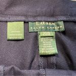 Ralph Lauren VTG Lauren Navy Blue Dress Pants Womens Plus Size 20W Elastic Waist Photo 4