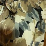 Vintage 70s earthy floral cover up vest Size M Photo 3