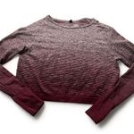 Boom Boom Jeans long sleeved gradient colors cropped workout top size L/XL Photo 0