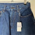 6397 NWT Skater High Waist Jeans Dark Blue Women’s Size 23 Organic Cotton Crop Photo 10
