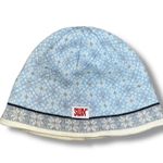 Swix Ski Beanie Cap Skull Hat Knit 100% Wool Sport Nordic Fair Isle Snowflake Blue Photo 5
