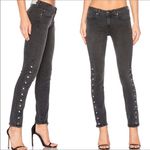 IRO Biba Side-Snap Skinny Jeans Washed Black Photo 1
