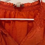 Loft Women's Sleeveless Orange Top Photo 1
