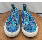 blowfish  Malibu Play Turquoise Tie Dye Denim Shoes Women's Size 6.5 #ZS-0061 Photo 7