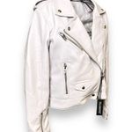 BLANK NYC | Pure Motivation Vegan Leather Moto Jacket w/ Quilting Stitch Small Photo 5