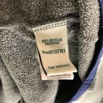 L.L.Bean Women's Soft-Brushed Fitness Fleece Pullover 1/4 Zip Gray L Photo 3