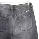 KanCan USA KanCan Washed Black Non-stretch High Rise Ankle Mom Jeans Photo 7