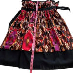 Bisou Bisou NWT holiday party dress strapless dress fun flirty vibrant bohemian Photo 6