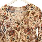 Altar'd State small tassel long bellâsleeve paisley print dressâshort Photo 1