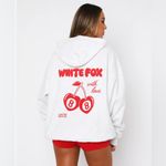 White Fox Boutique NWT NEW White Fox With Love In the Moment Hoodie size M/L Photo 1