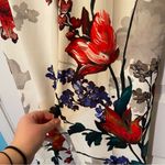 EXPRESS High Rise Ankle floral pant Photo 4