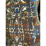 CAbi  #129 Long Sleeve Button Down Shirt size Large Sheer Festival Blouse Womens Photo 2