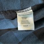 Grateful Dead  Flannel Shirt Blue/Black Graphic Button Down Logo Size Small Photo 4