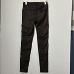 White House | Black Market  Brown High-Rise Skinny Pants Photo 4