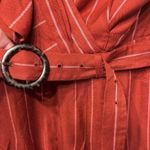 Three Floor  Rent the Runway Stripe one shoulder Margaux jumpsuit Sz 6 $360 Photo 7