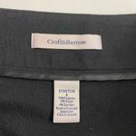 Croft & Barrow EUC Vintage  women’s solid black stretch flowy relaxed loose skirt Photo 3