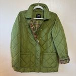 Isaac Mizrahi  Live Women’s Jacket Quilted Puffer Pockets Zipper‎ Green Size XS Photo 1