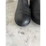 Olukai  Kualona Leather Ankle Boots Womens 8 Black Pull On Studs Photo 2