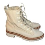 Dolce Vita Whitney Canvas Combat Boots, Sandstone, EUC, size Women’s 10 Photo 3
