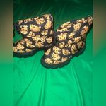 Farm Rio Banana Bunch Lug Sole Puffer Stylish Black and Orange Boots size 7.5 Photo 5