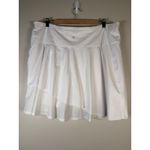 Athleta  Ace Mesh Skort White Tennis Golf Athletic Skirt Size 2X Photo 1
