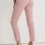 Madewell The Perfect Vintage Jean 26 Women’s Gingham Check Rosy Hibiscus Photo 5