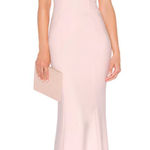 Likely  Bartolli Off Shoulder Gown Seashell‎ Pink NWT Sz 2 Photo 0