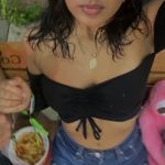 Almost Famous Off The Shoulder Long Sleeve Scrunched Cropped Top  Photo 2