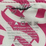 Gottex  Women's Golf Tennis Pickleball Knit Skort Skirt XL Geo Pink White Photo 4