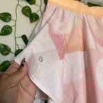 Lululemon Court rival ski skirt with shorts underneath size 4 orange color Photo 3