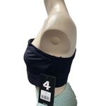 Brand New 4 Four Laps Women's Size Medium Black Solo Bra Athletic Fit Stretch Photo 1