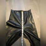Joie  Faux Leather Black Pants Leggings High Rise Womens Size S NWT Going Out Photo 5