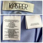 Kasper  New Dress Pants Straight Leg Flat Front Sky Blue Women’s Plus Size 20W Photo 9