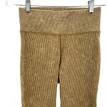 Aerie Offline by Big Chill Seamless Ribbed Leggings Taupe Photo 3