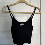 Urban Outfitters Black Ribbed Cropped Tank Top 🌟 Photo 0