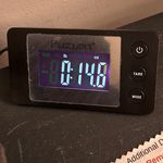 Vintage 90s Corduroy Pinafore Dress Small Pocket Dark Academia Geek Grunge Soft Black Photo 11