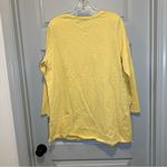 Woman Within  Yellow Scoop Neck Long Sleeve Tee 18/20 Photo 7