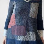 Free People β
Blue Patchwork Boho Sweater Tunic - Multicolored β
Photo 1