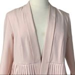 Torrid Women's Blazer Blush Pink Pleated Hem Open Front 3/4 Sleeve Plus Size 1X Photo 5