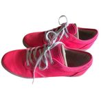 Vans  Neon Pink Canvas Sneakers Shoes Comfortable‎ Everyday Wear Women's Size 8.5 Photo 2
