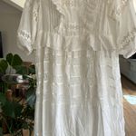 Beautiful NWT Object Cloud Dancer White Lace Dress Size 6 Photo 2