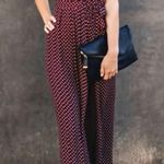 VICI Burgundy wrap maxi dress Photo 0