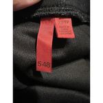 Saks Fifth Avenue 5/48 Womens Vegan Leather Pencil Skirt Black Sz XS Midi Photo 4